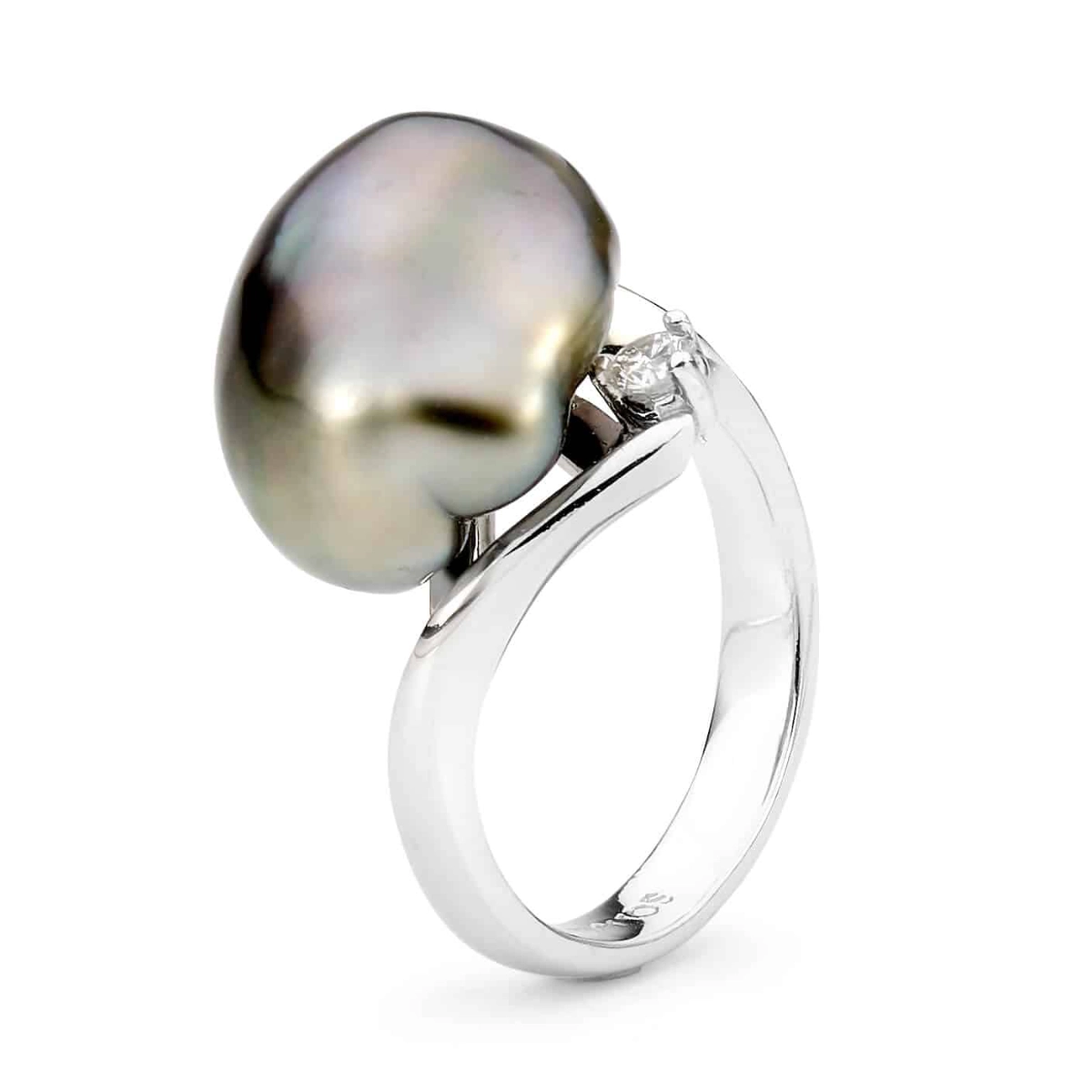 black-tahitian-pearl-ring Black Tahitian Pearl Ring