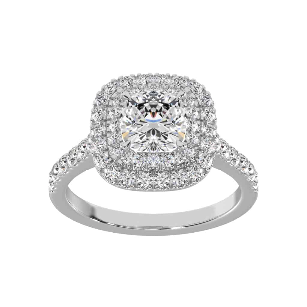 cushion-cut-diamond-halo-ring Cushion Cut Diamond Halo Ring