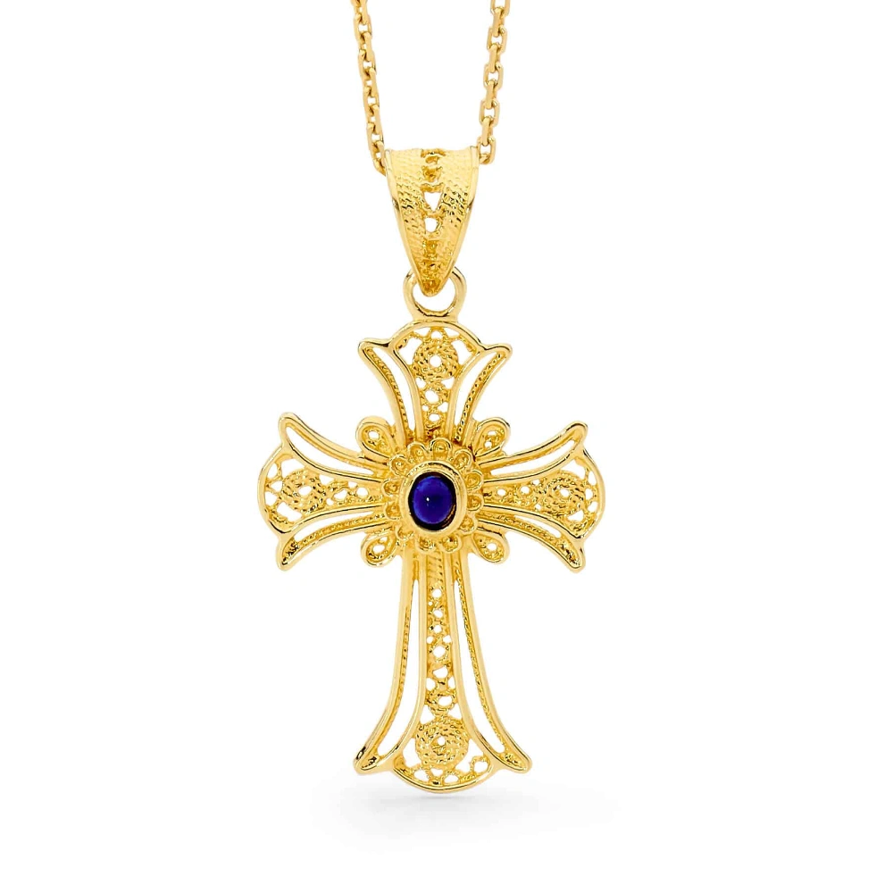 sapphire-byzantine-cross Sapphire Byzantine Cross