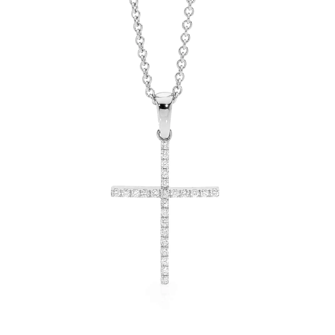 white-gold-diamond-cross